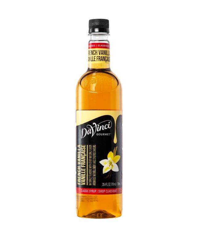 Davinci Gourmet Gourmet French Vanilla Syrup; 750 Milileter; 12 Per Case - High Mart Wholesale