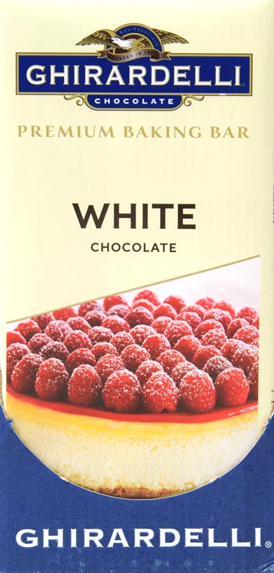 Ghirardelli Baking Bar White Chocolate; 4 Ounces; 12 Per Case - High Mart Wholesale