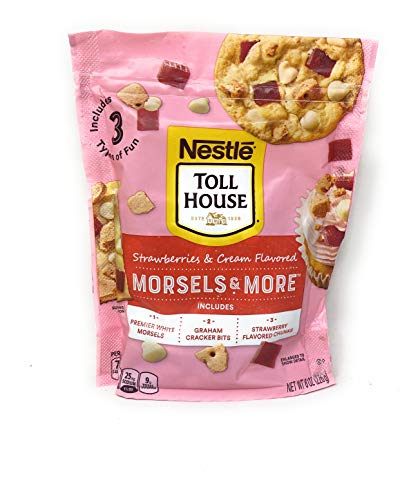 Nestle Toll House Morsels And More Strawberry & Cream; 8 Ounce; 10 Per Case