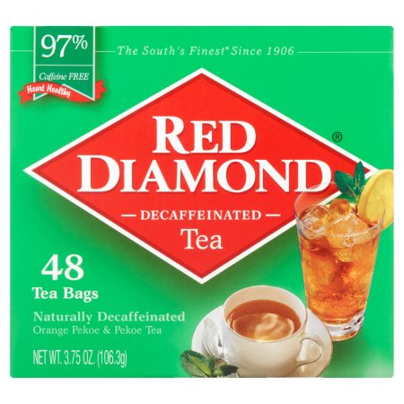 Red Diamond Decaffeinated Tea 12/48 Count; 0.22 Pounds; 12 Per Case - High Mart Wholesale