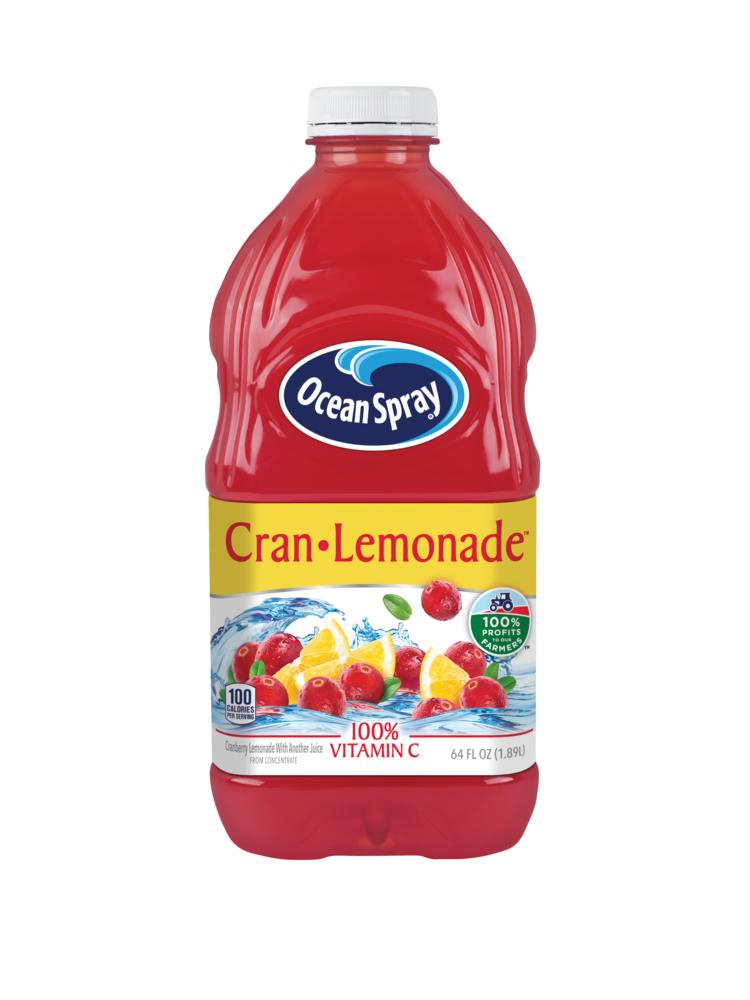 Ocean Spray Cranberry Lemonade Juice; 64 Fluid Ounce; 8 Per Case