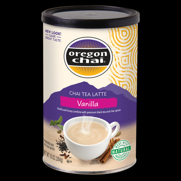 Oregon Chai Mix Chai Latte Vanilla; 10 Ounces; 6 Per Case - High Mart Wholesale