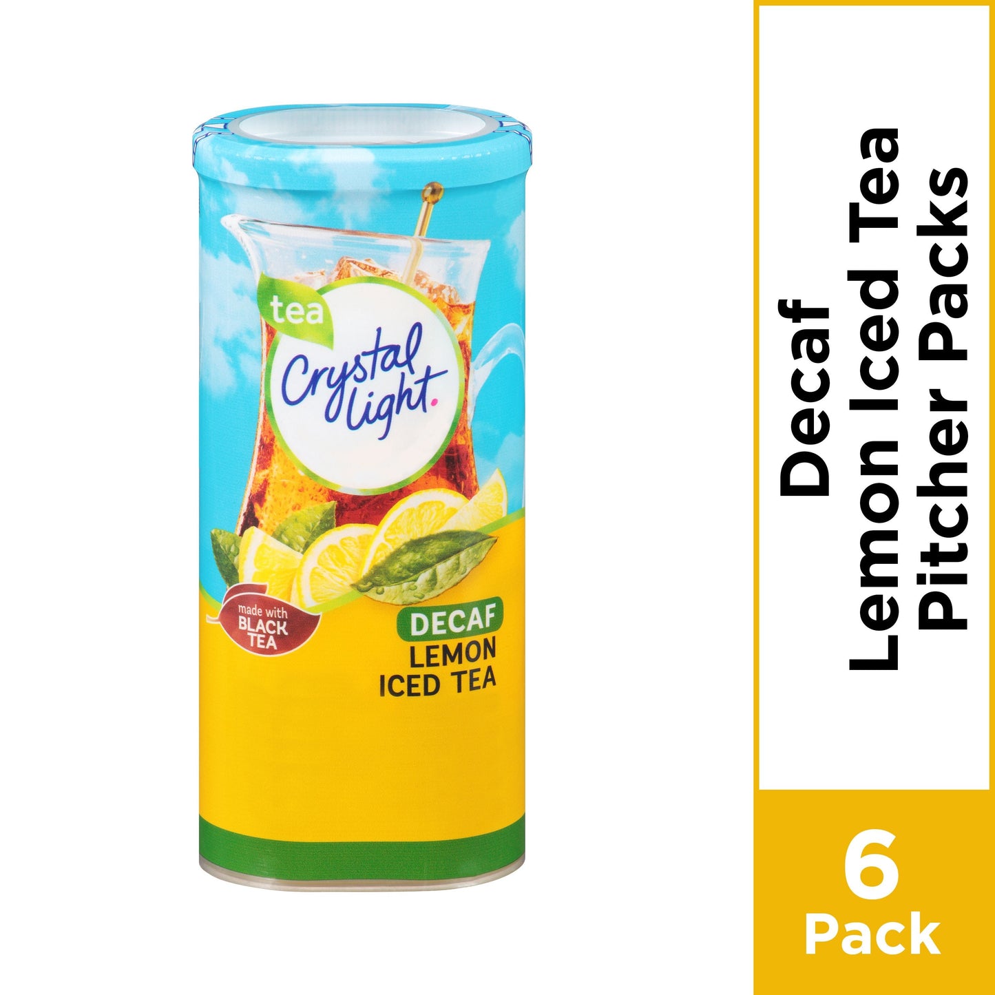 Crystal Light Iced Tea Decaf Beverage Mix; 1.5 Ounce; 12 Per Case - High Mart Wholesale