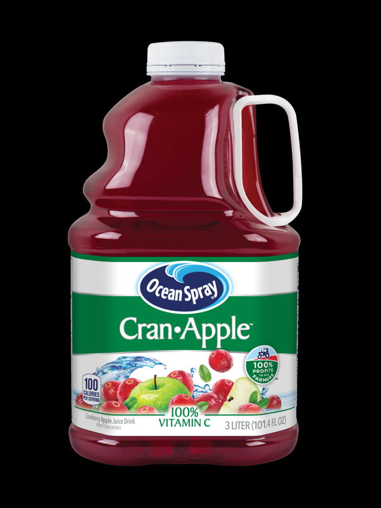 Ocean Spray Cranberry Apple Juice Drink; 101.4 Fluid Ounces; 6 Per Case