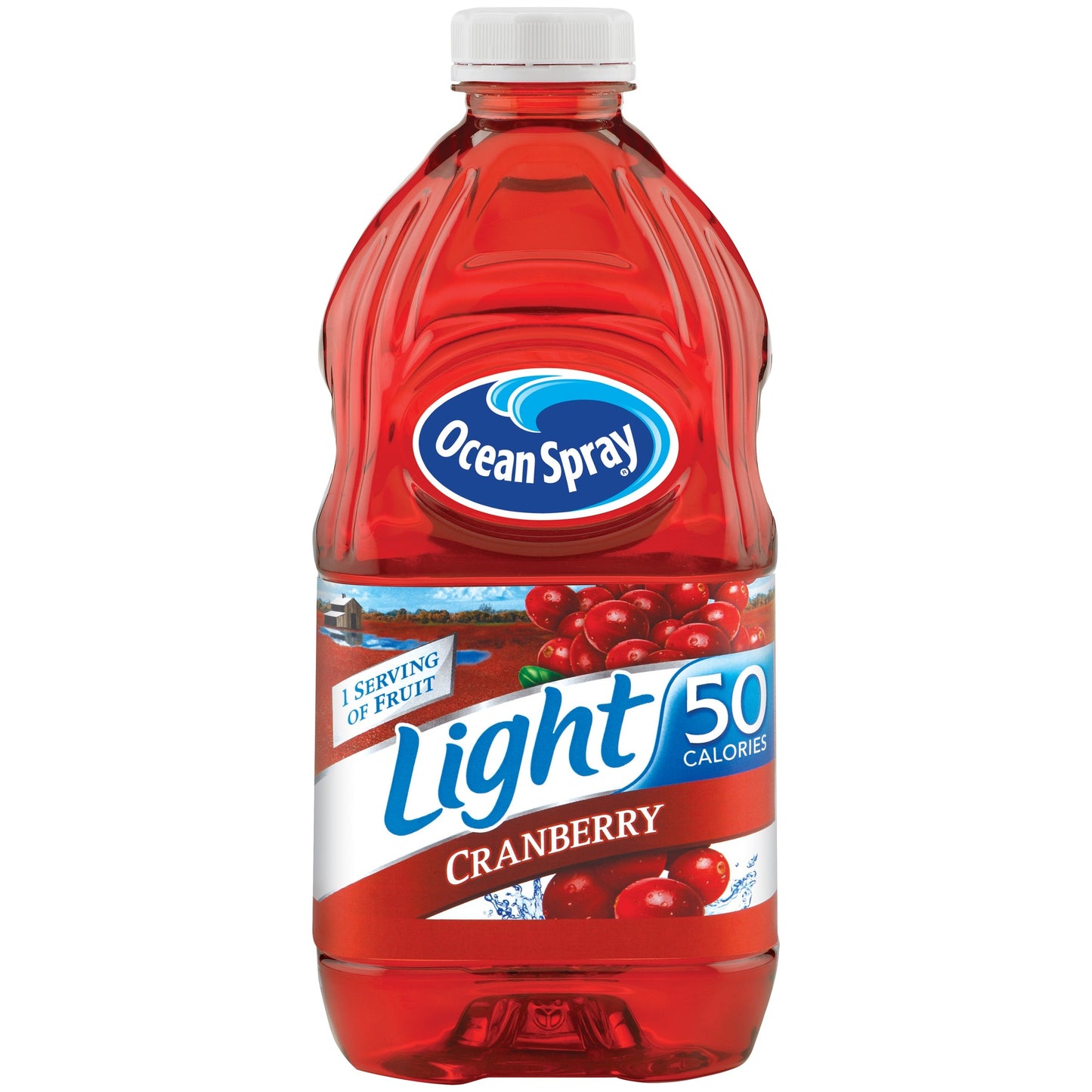 Ocean Spray Light; 50 Calories; Cranberry Juice; 64 Fluid Ounce; 8 Per Case