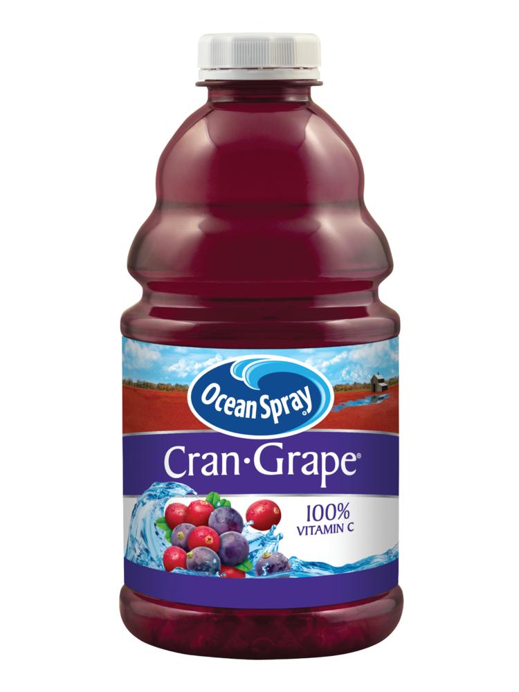 Ocean Spray Cranberry Grape Juice; 46 Fluid Ounces; 8 Per Case