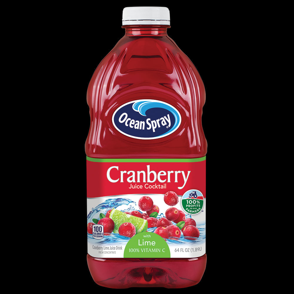 Ocean Spray Cranberry Juice; 64 Fluid Ounces; 8 Per Case