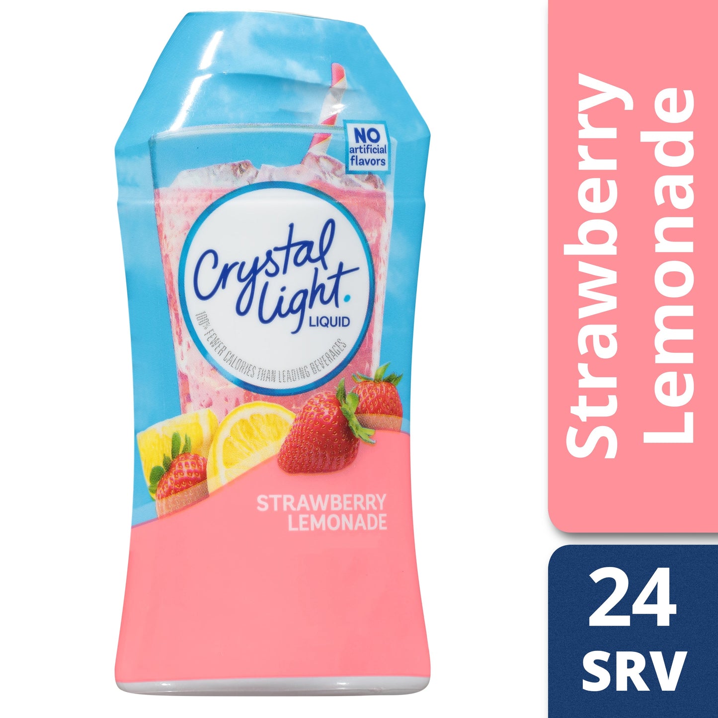 Crystal Light Crystal Light Strawberry Lemonade; 1.62 Fluid Ounces; 12 Per Case - High Mart Wholesale