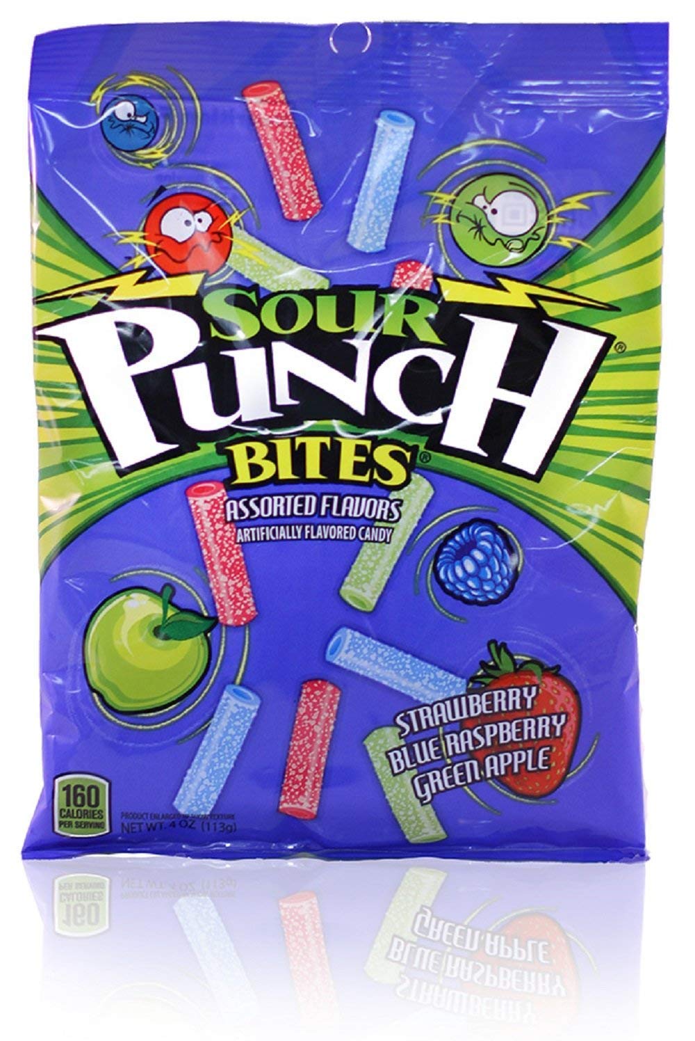 Sour Punch Bites Assorted; 5 Ounces; 12 Per Case - High Mart Wholesale
