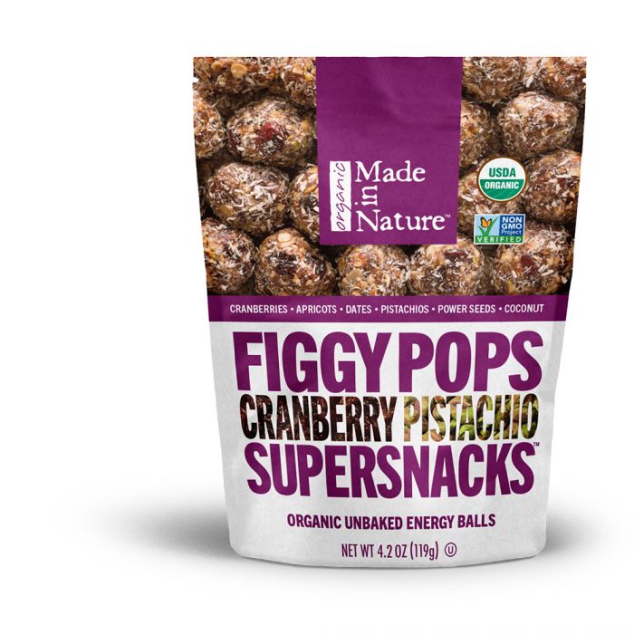 Made In Nature Cranberry Pistachio Fig Bar; 4.2 Ounces; 6 Per Case - High Mart Wholesale