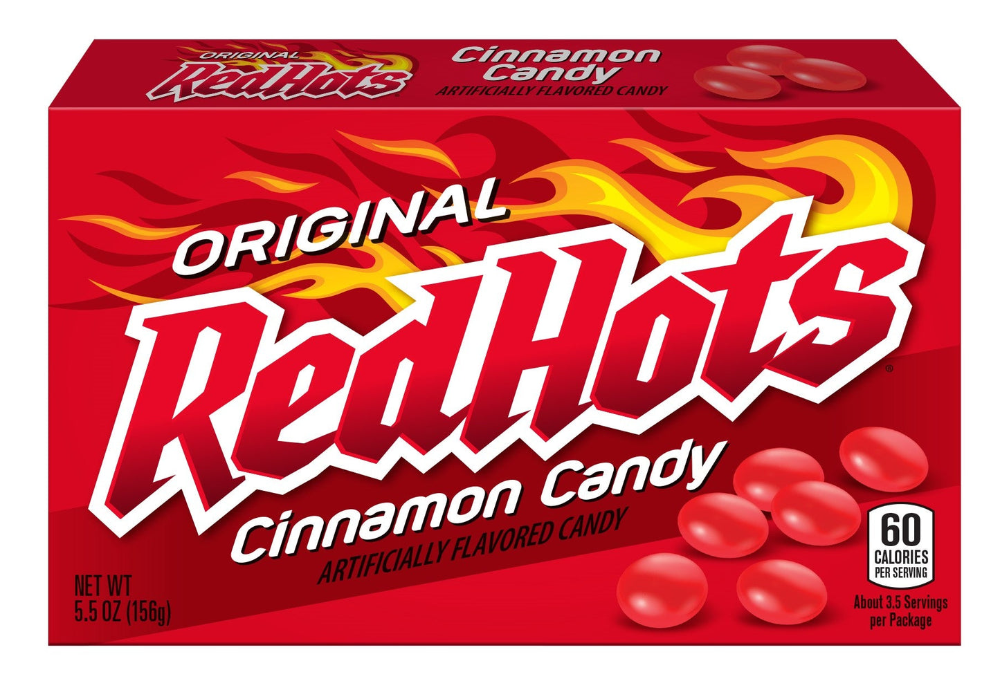 Red Hots Red Hot Original Theatre Box; 5.5 Ounces; 12 Per Case - High Mart Wholesale