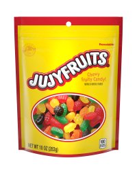 Jujy Fruits Original Chewy Fruit Candy; 10 Ounce; 6 Per Case - High Mart Wholesale