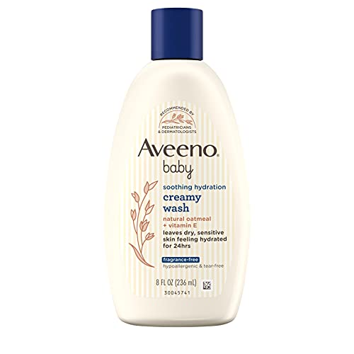 Aveeno Baby Soothing Hydration Wash; 8 Ounce; 3 Per Box; 8 Per Case - High Mart Wholesale