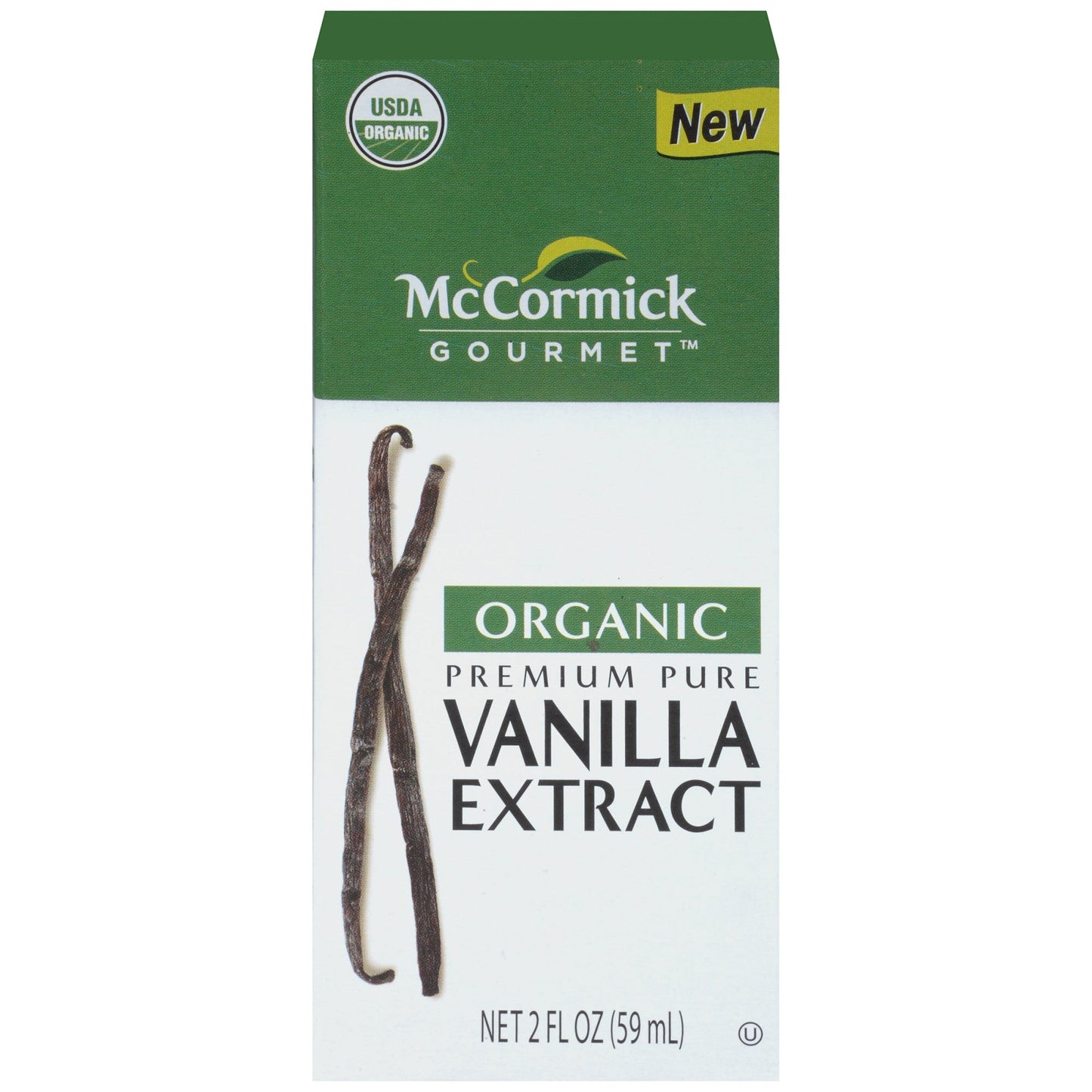 Mccormick Gourmet Vanilla Extract Pure; 2 Fluid Ounces; 6 Per Box; 12 Per Case - High Mart Wholesale