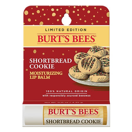 Burt's Bees Shortbread Cookies Lip Balm; 0.15 Ounces; 6 Per Box; 8 Per Case - High Mart Wholesale