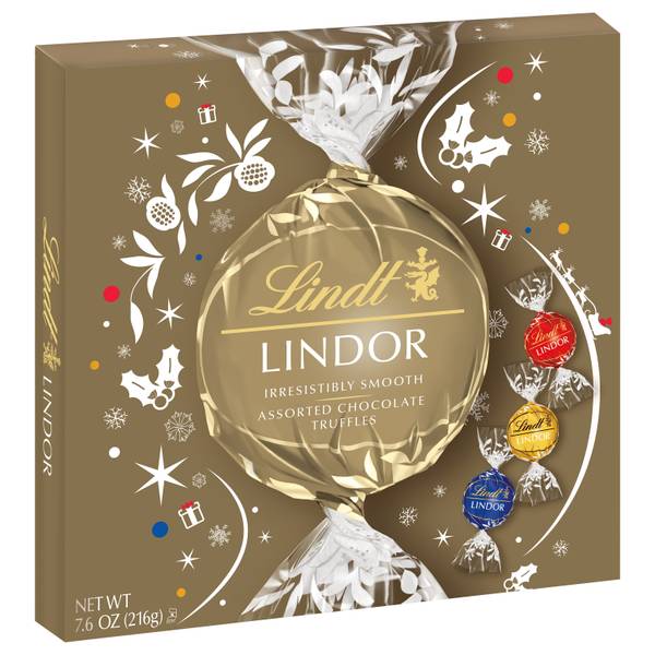 Lindt & Sprungli (Usa) Inc Holiday Assorted Modern Gift Box Large; 7.6 Ounces; 8 Per Case