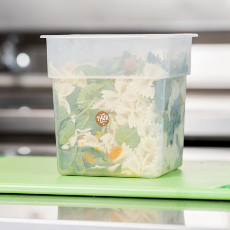 Ncco National Checking .75 Inch Circle Trilingual Removable Brown Thursday Label; 2000 Each