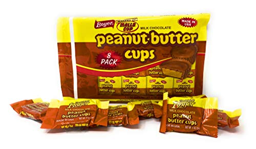 Boyer Candy Peanut Butter Cups; 4 Ounce; 18 Per Case