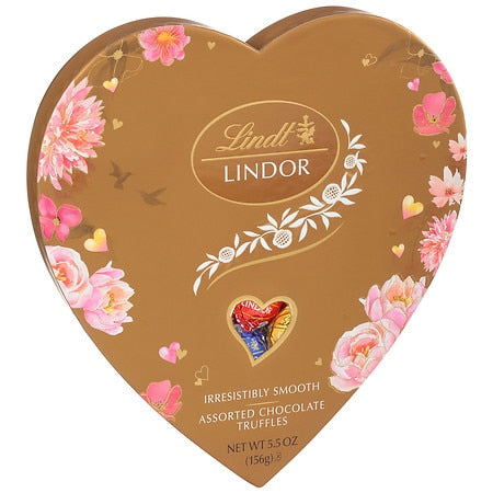 Lindt & Sprungli (Usa) Inc Valentine Assorted Heart; 5.5 Ounces; 6 Per Case