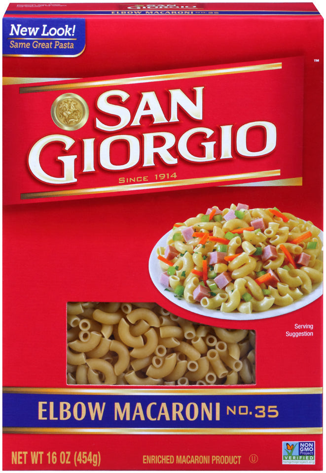 San Giorgio Pasta Elbow Medium; 16 Ounces; 20 Per Case