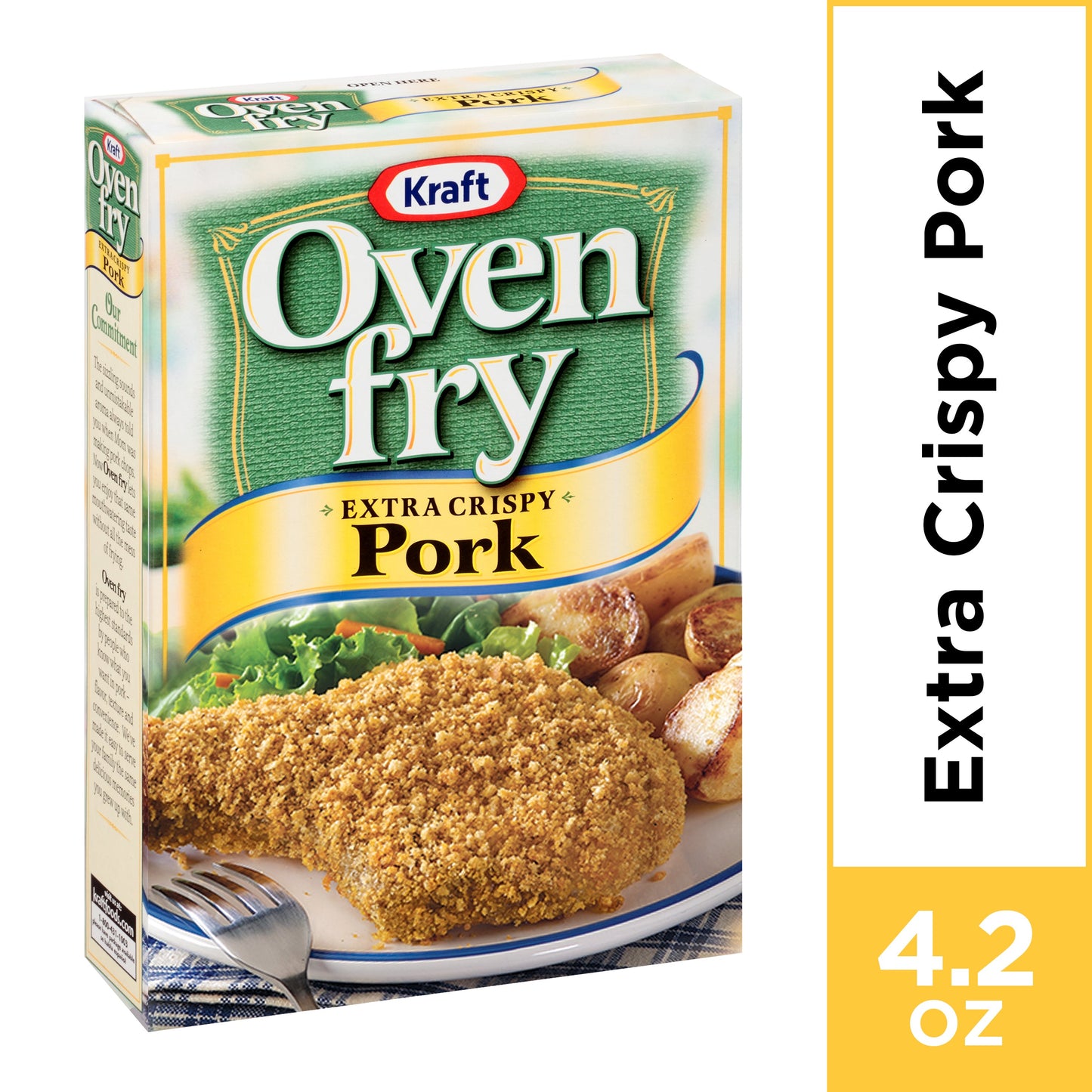 Oven Fry Extra Crispy Pork; 4.2 Ounce; 8 Per Case - High Mart Wholesale