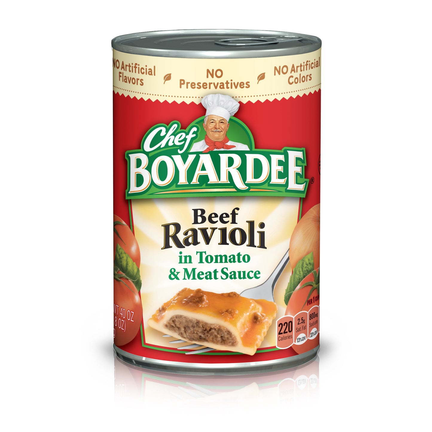 Chef Boyardee Entree Chef Boyardee Beef Ravioli; 40 Ounces; 12 Per Case - High Mart Wholesale