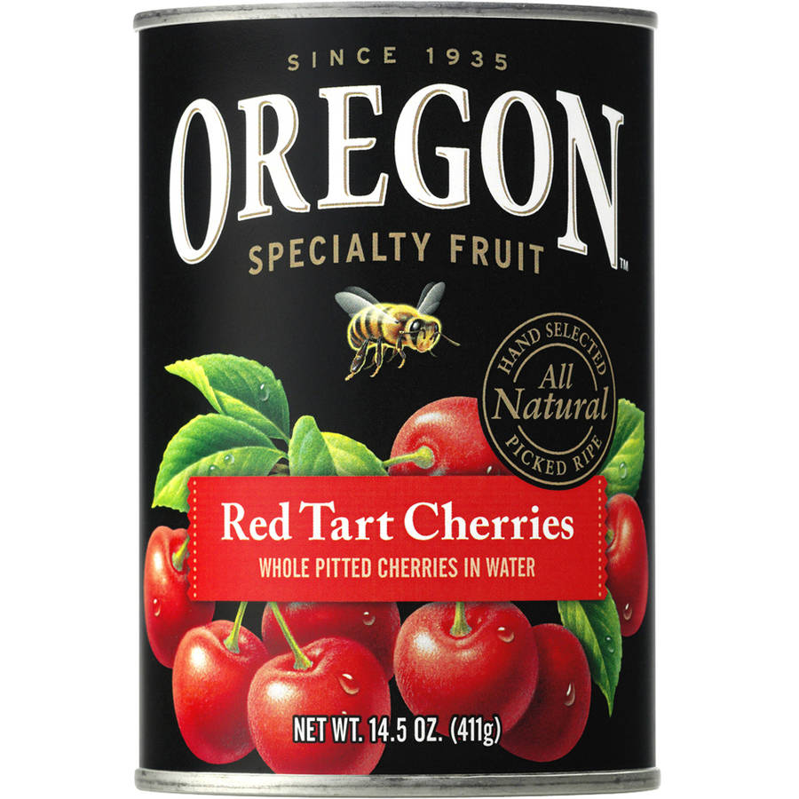 Oregon Fruit Product Pitted Red Tart Cherries; 14.5 Ounces; 8 Per Case - High Mart Wholesale