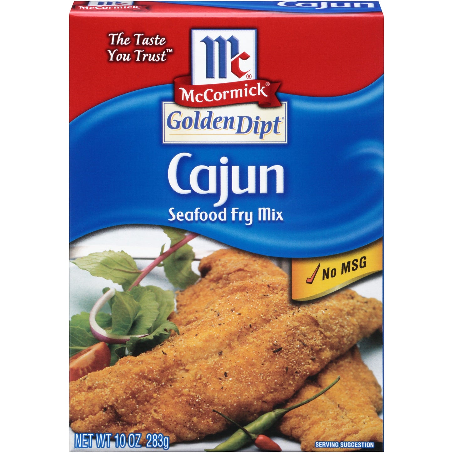 Golden Dipt Fish Fry Cajun Style; 10 Ounces; 8 Per Case