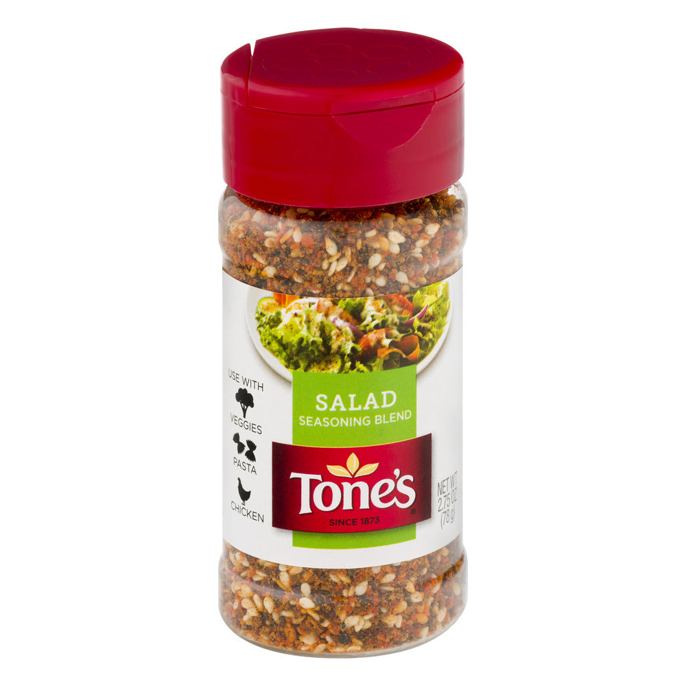 Tones Salad Seasoning; 2.75 Ounces; 6 Per Box; 12 Per Case - High Mart Wholesale