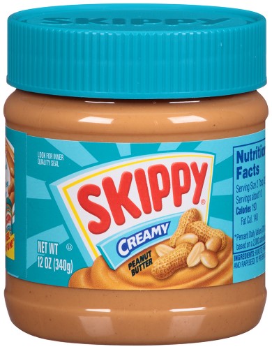 Skippy Skippy Peanut Butter Creamy 12/12; 12 Ounces; 12 Per Case
