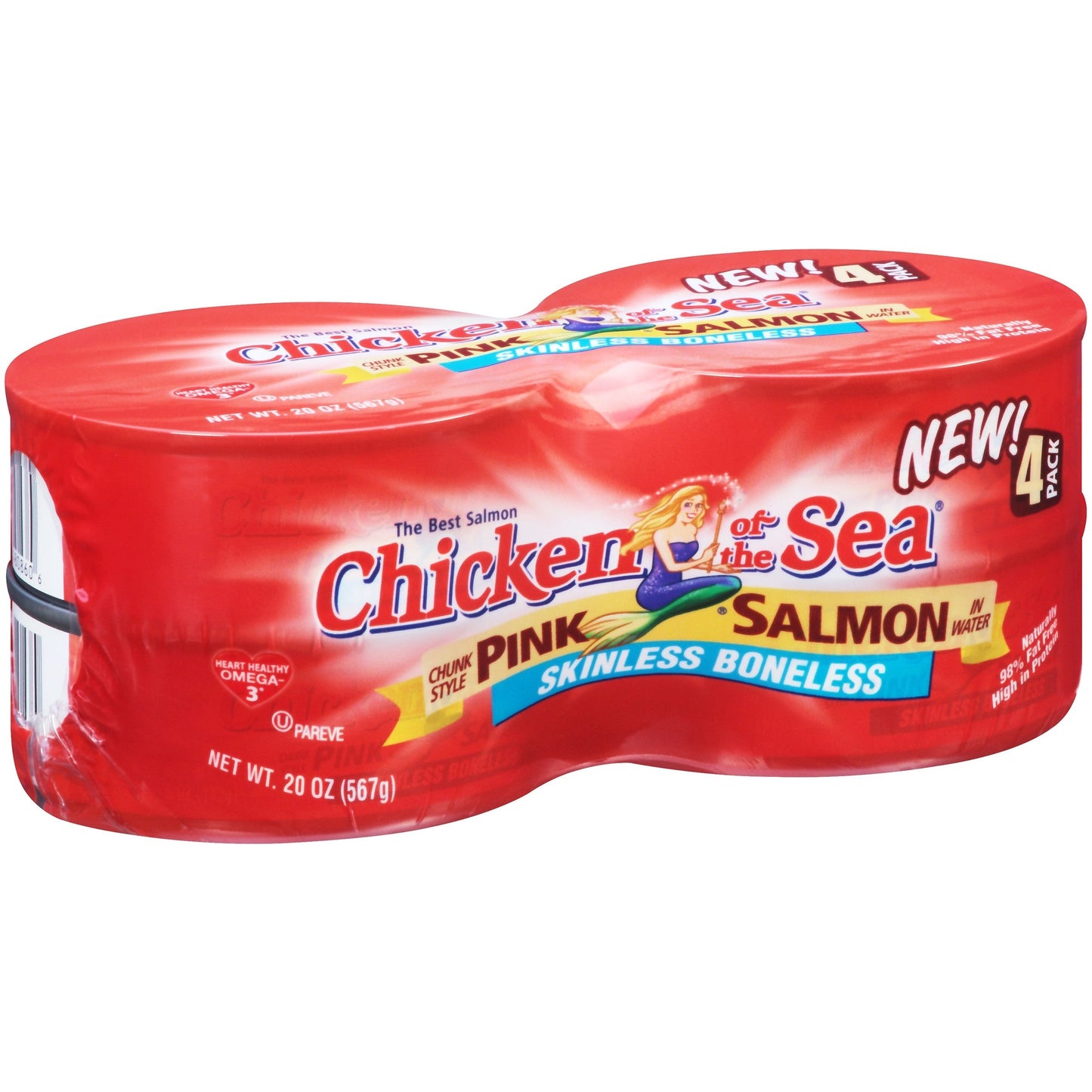 Chicken Of The Sea Skinless/Boneless Pink Salmon; 20 Ounces; 6 Per Case - High Mart Wholesale