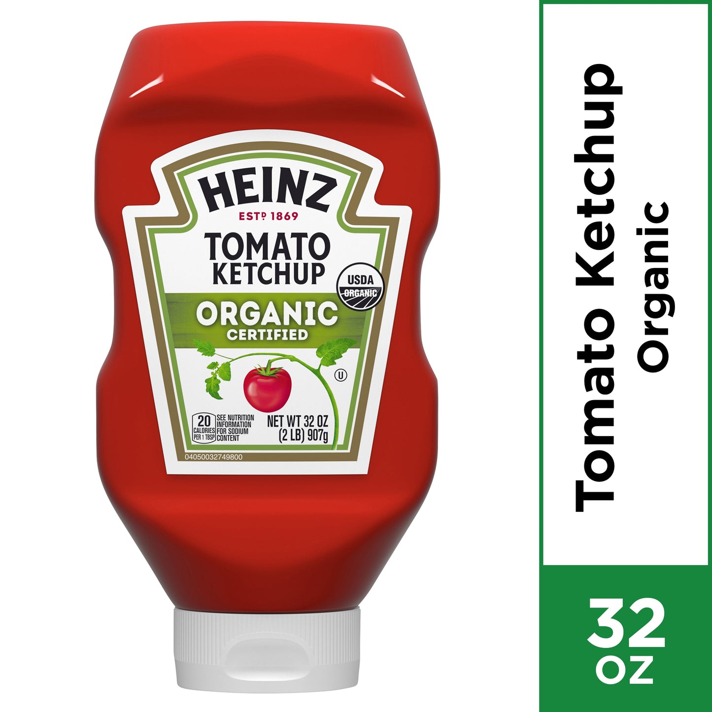 Heinz Organic Ketchup Bottle; 2 Pound; 12 Per Case