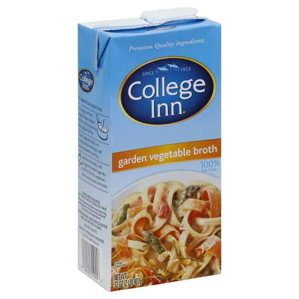 College Inn Garden Vegetable Broth; 32 Ounces; 12 Per Case