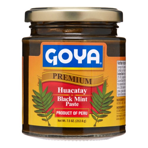 Goya Pasta De Huacatay Black Mint Paste; 8 Ounces; 12 Per Case