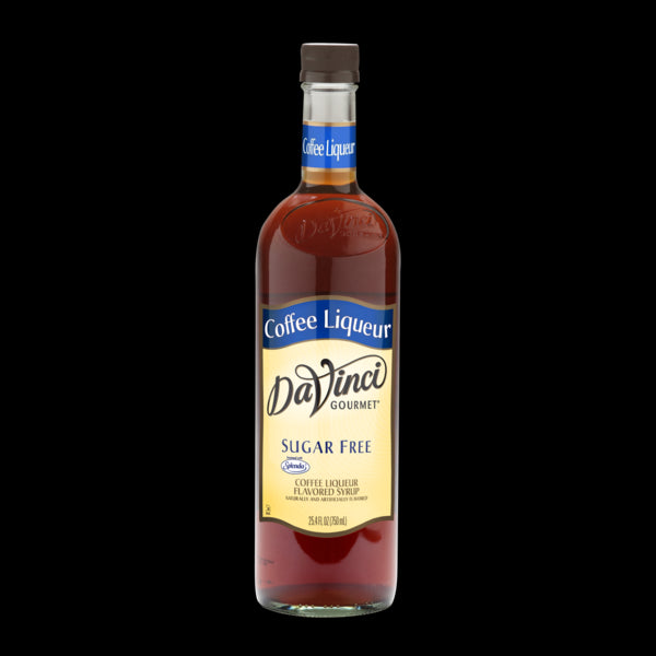 Davinci Gourmet Syrup Sugar Free Coffee Liqueur; 750 Milileter; 4 Per Case - High Mart Wholesale