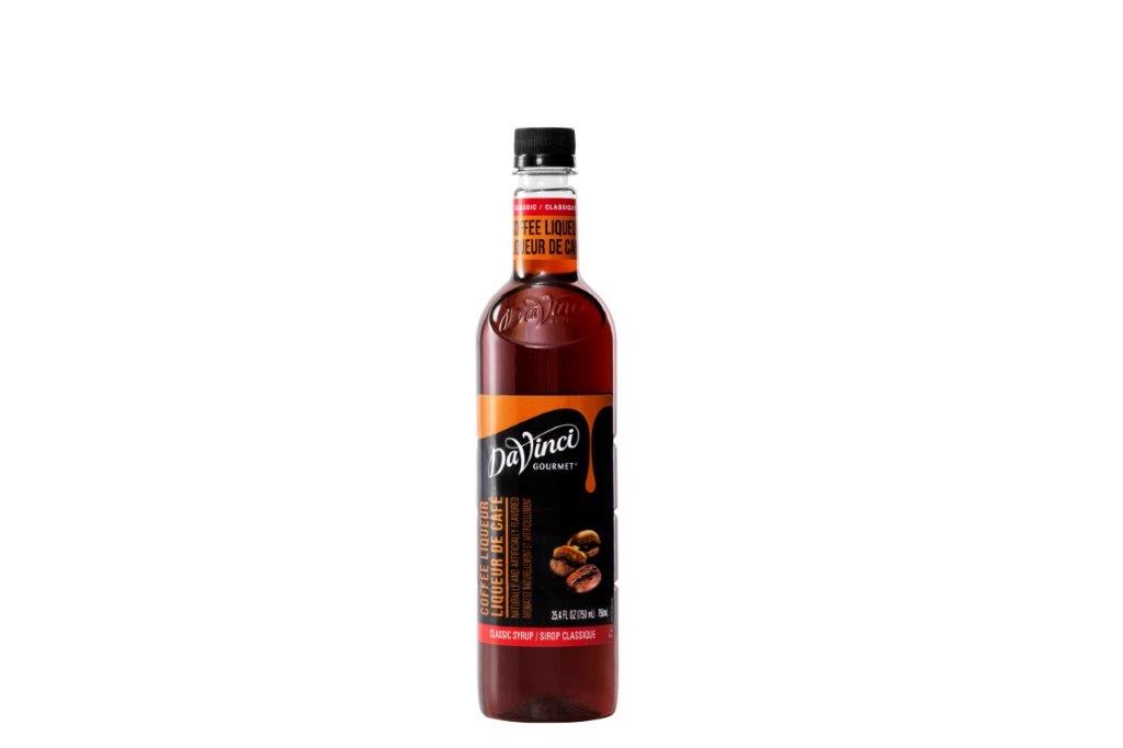 Davinci Gourmet Syrup Coffee Liqueur Flavored; 750 Milileter; 4 Per Case - High Mart Wholesale