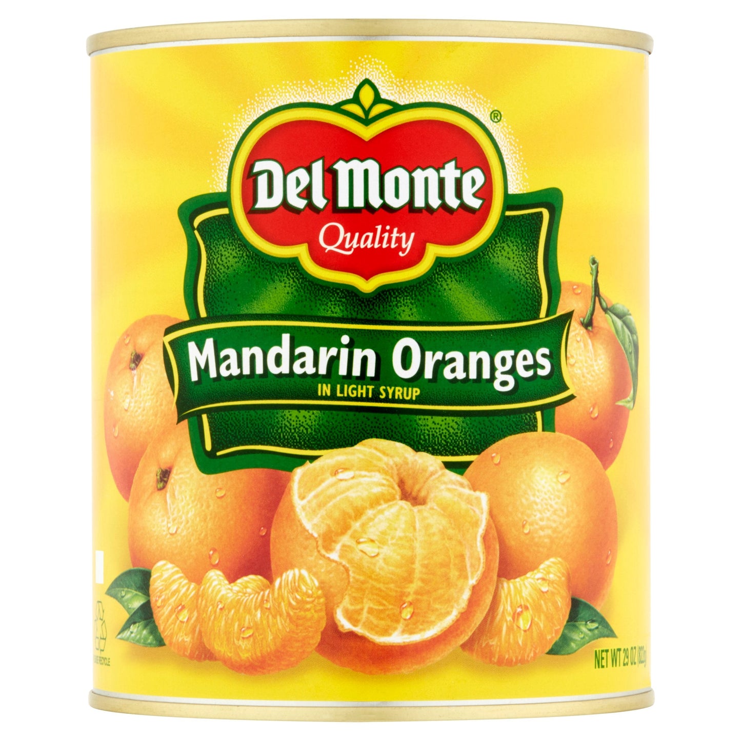 Del Monte In Light Syrup Mandarin Orange; 29 Ounces; 12 Per Case