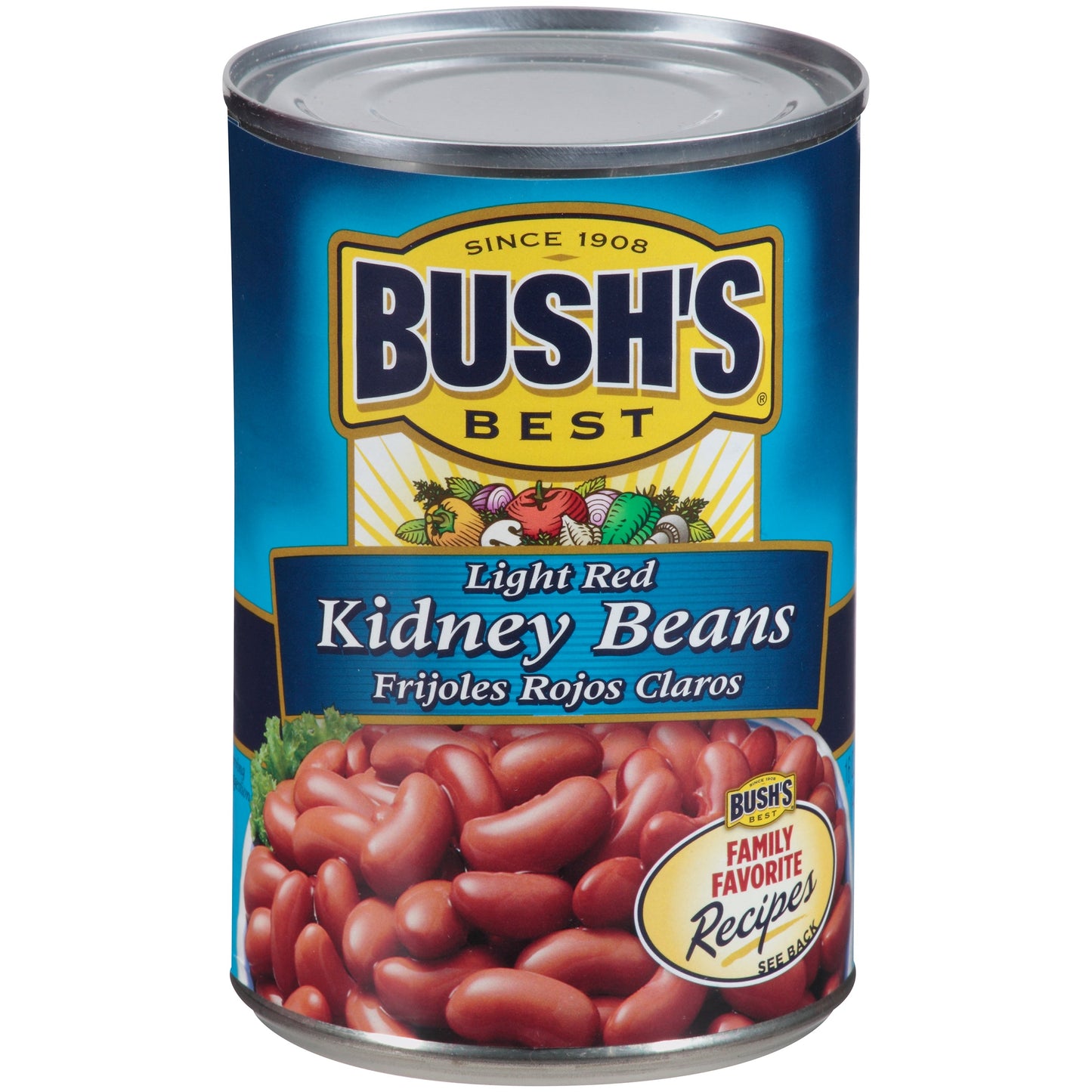 Bush's Best Light Red Kidney Beans; 16 Ounces; 12 Per Case