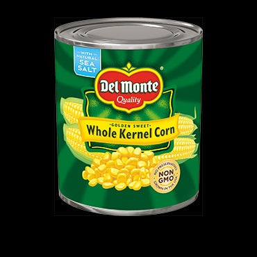 Del Monte Golden Sweet Whole Kernel Corn; 106 Ounces; 6 Per Case