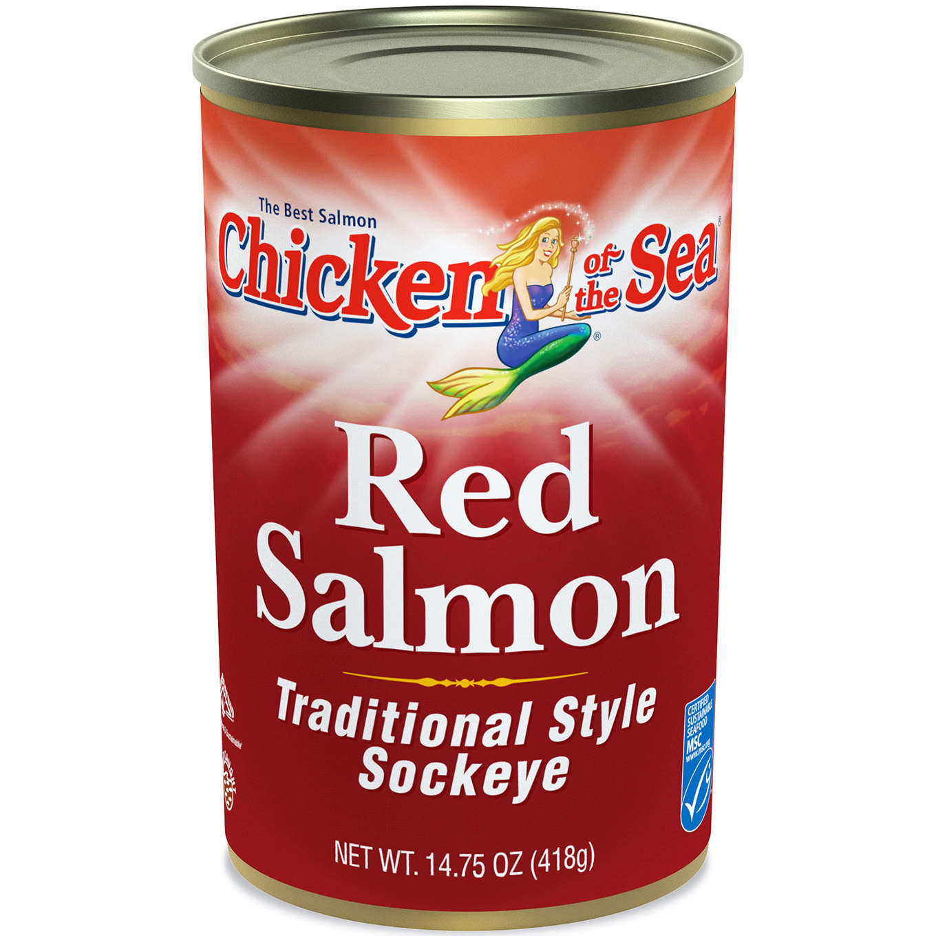 Chicken Of The Sea Red Salmon; 14.75 Ounces; 12 Per Case - High Mart Wholesale