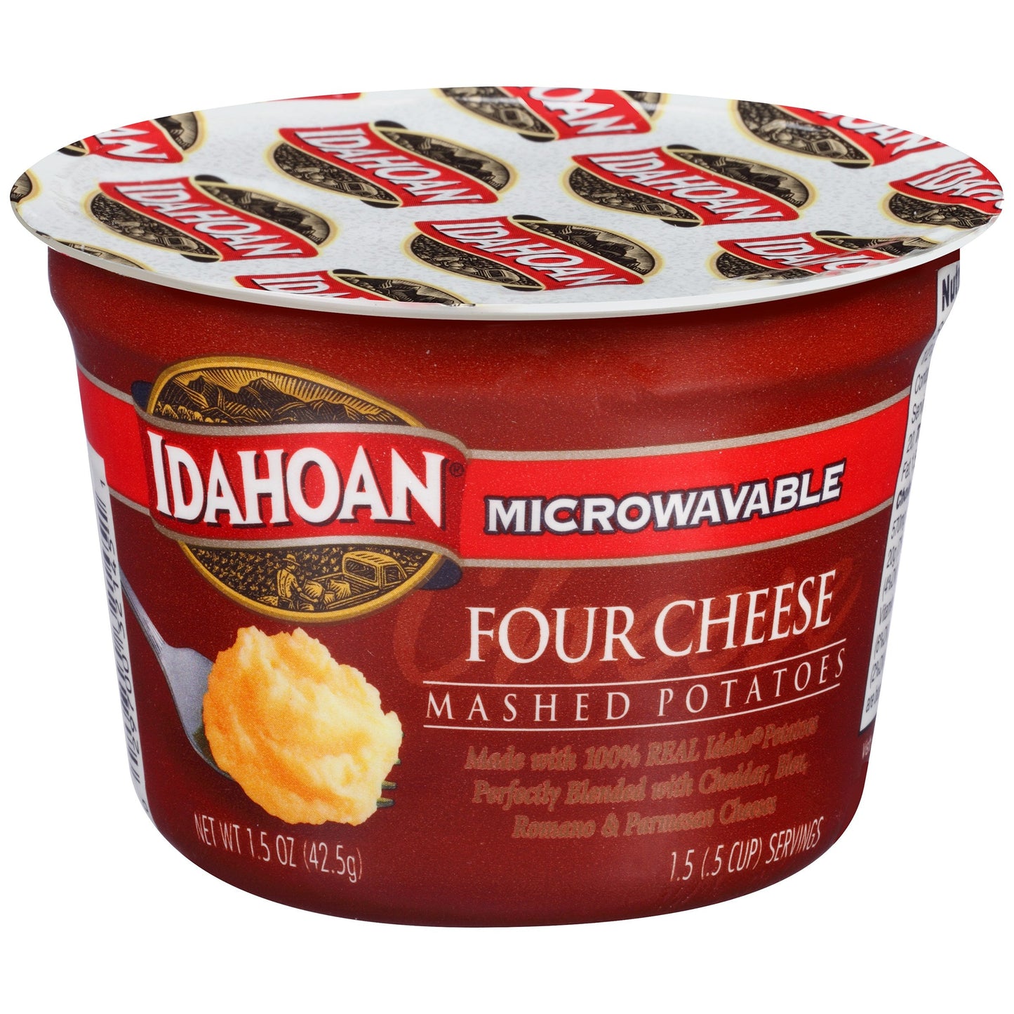 Idahoan Foods Four Cheese Microwavable Bowl; 1.5 Ounces; 10 Per Case