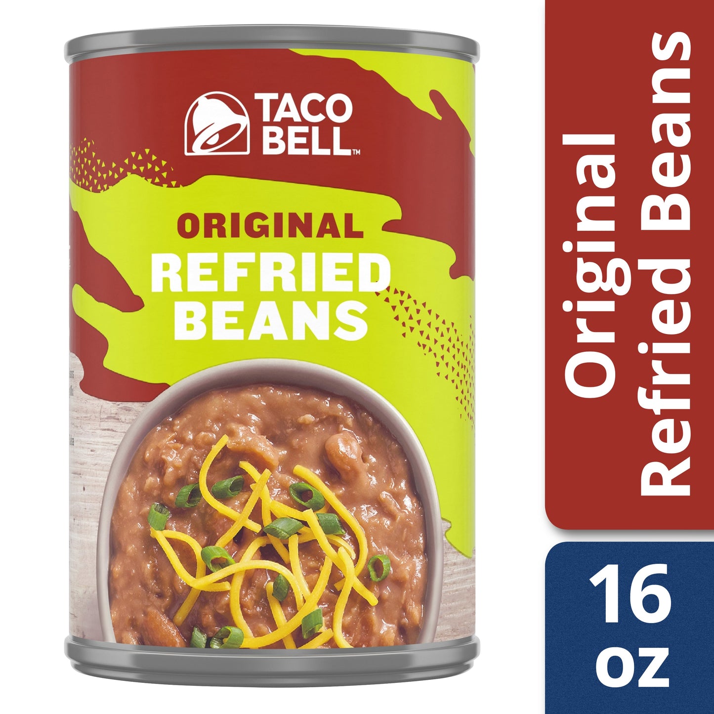 Taco Bell Beans Refried; 1 Pound; 12 Per Case