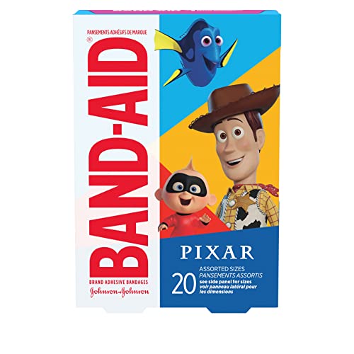 Band Aid Pixar Mashup; 20 Count; 6 Per Box; 4 Per Case - High Mart Wholesale
