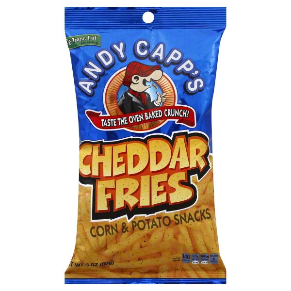 Andy Capp Andy Capp Cheddar; 3 Ounces; 12 Per Case