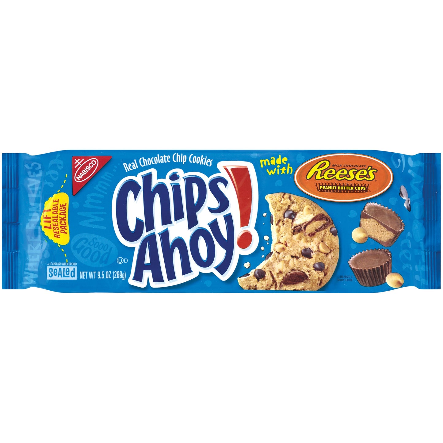 Chips Ahoy Cookie Chips Ahoy Made With Reese Pb Cups; 9.5 Ounces; 12 Per Case - High Mart Wholesale