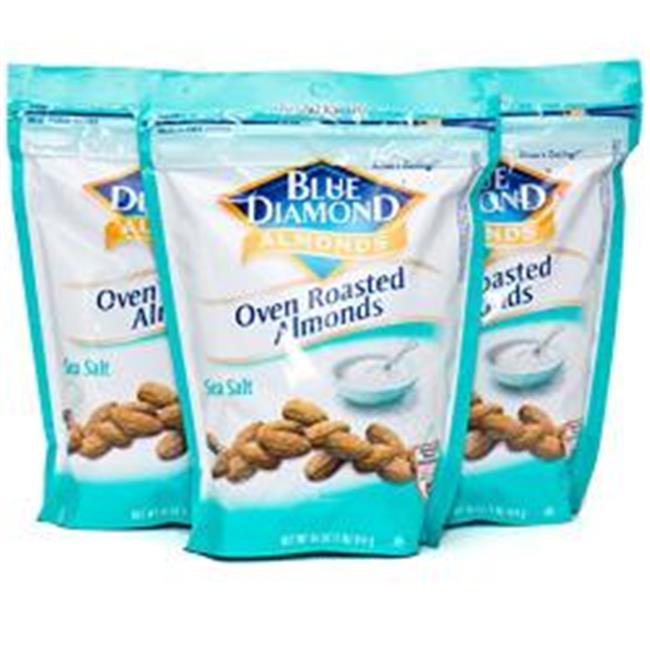 Blue Diamond Almonds Almonds Oven Roasted Sea Salt 16Oz; 16 Ounces; 6 Per Case - High Mart Wholesale