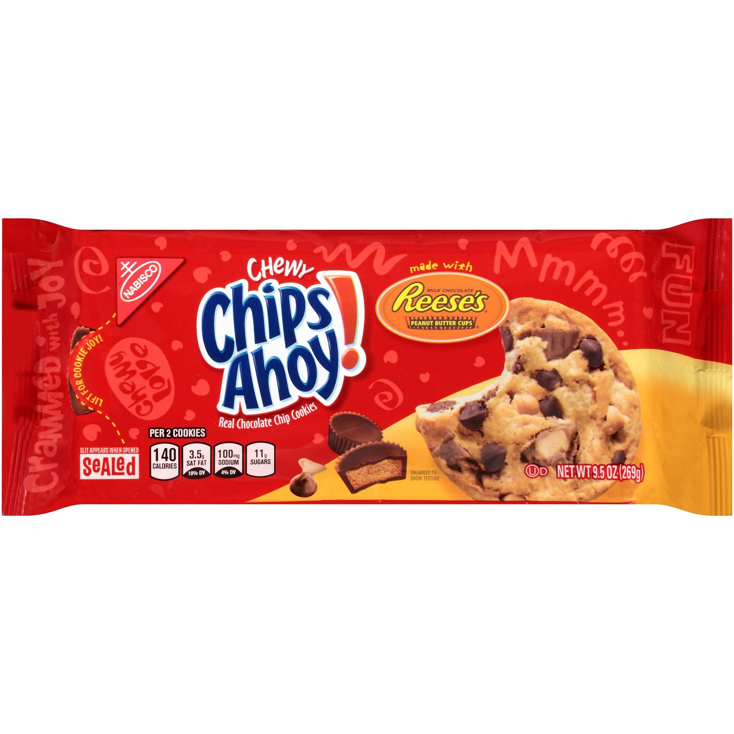 Chips Ahoy Cookie Reeses Chewy; 0.083 Pound; 12 Per Case - High Mart Wholesale