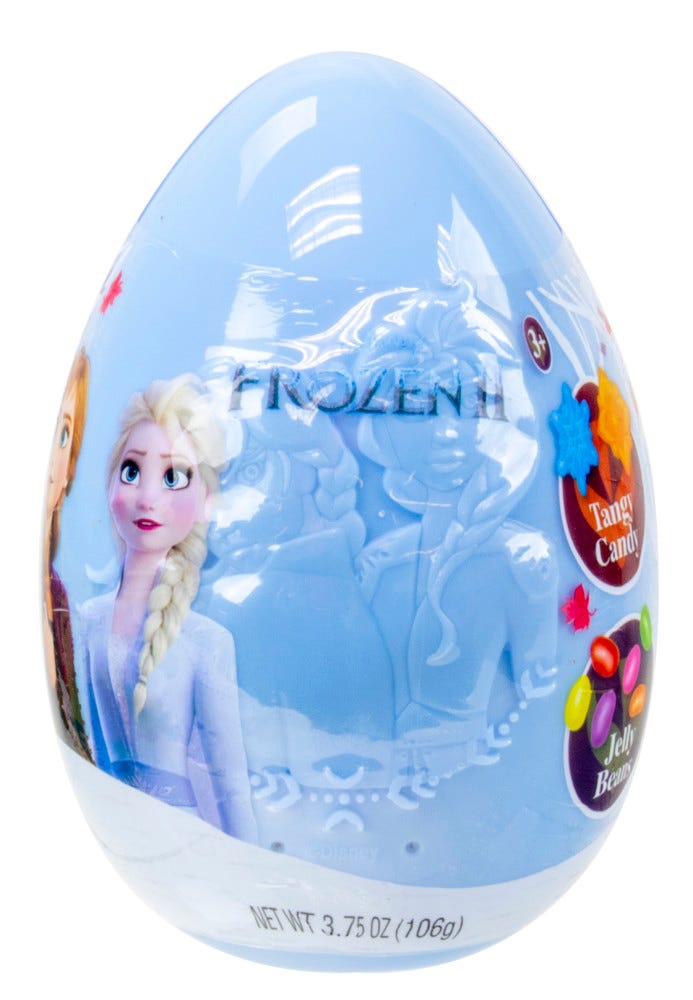 Frankford Candy Disney Assorted Giant Egg; 8 Count; 1 Per Case - High Mart Wholesale