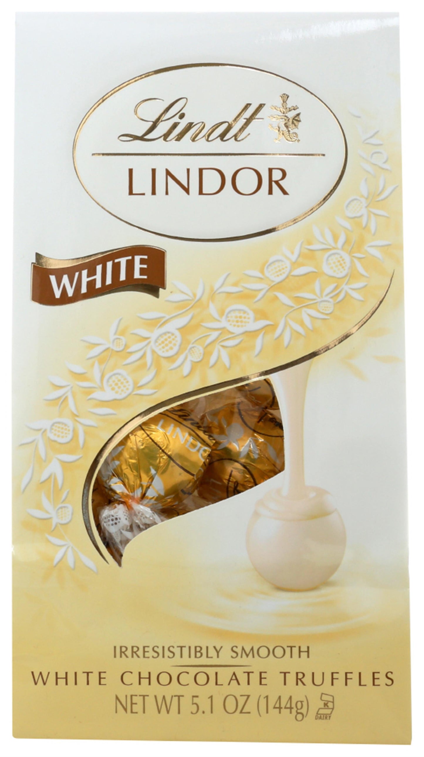 Lindt & Sprungli (Usa) Inc Lindor White Bag; 5.1 Ounces; 6 Per Case