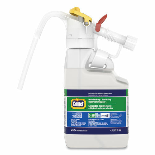 Comet Professional Disinfecting-Sanitizing Bathroom Cleaner Dilute2go; 152.163 Ounce; 1 Per Case
